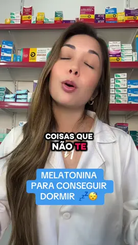 Coisas que não te contam sobre a melatonina. #melatonina #saude #insonia 