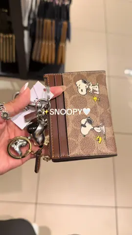 Snoopy🤍🤍 #coach #fyp #peanuts #snoopylover #parati #fypp #snoopycollection 