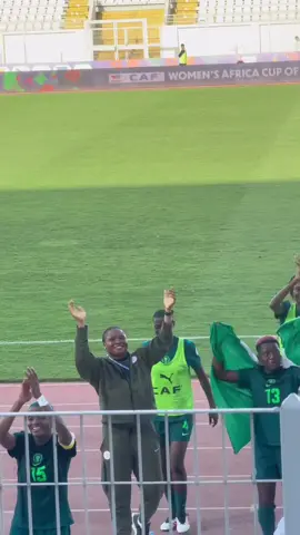 Full Time scenes after the Super Falcons embarrassed Zambia 5-0.  #superfalcons #footballvideo #zambia 