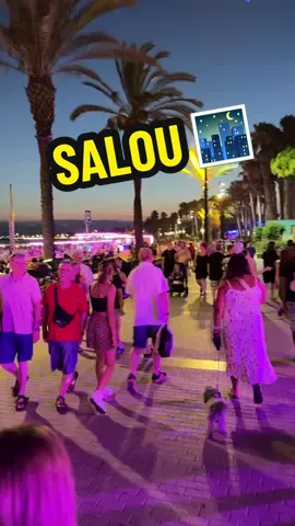 Salou night vibe walk tour #Salou #CostaDorada #SalouSpain #BeachVibes #SpainTravel #TravelTikTok #PlayasDeEspaña #SalouVibes #SunsetWalk #TravelGoals #4KWalk #Tarragona #SummerInSpain #RelaxingWalk #MediterraneanVibes