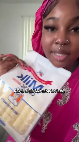 OVERLY BUSSSSS😭😩😩 #ricesnacks #piercings #fyp #viral #foodreview #foryoupage 