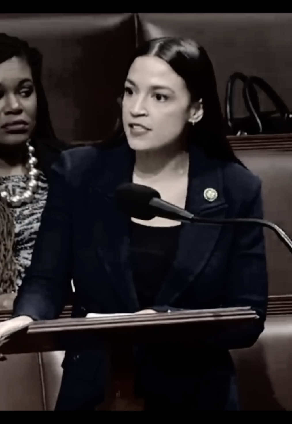 :: her speech was amazing #alexandriaocasiocortez #america #unitedstates #politics #speech #fyp 