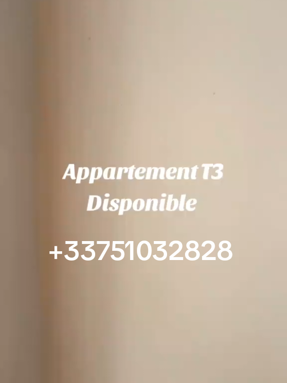Bonsoir  ‎ ‎Appartement   Disponible   pour personne marié ou non marié  .  ‎veillez nous contacter au : +33751032828  ‎E_mail: oliverimmobilier87@gmail.com ‎ #location #paris #logement 