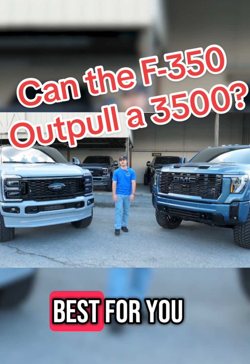 Can the F-350 Outpull a 3500? #F350 #GMC3500 #TruckTowing #DieselTrucks #HeavyDutyTrucks #TowingComparison #KrietzCustoms