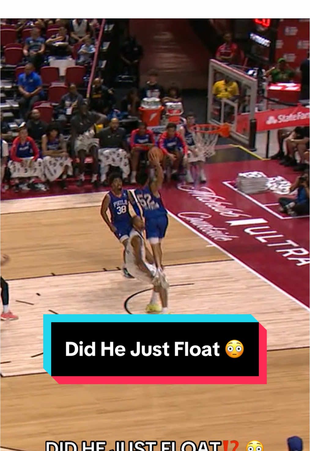 Mark Armstrong cleared for take off ✈️ @Philadelphia 76ers #NBA #Basketball #Sixers #76ers #Dunk