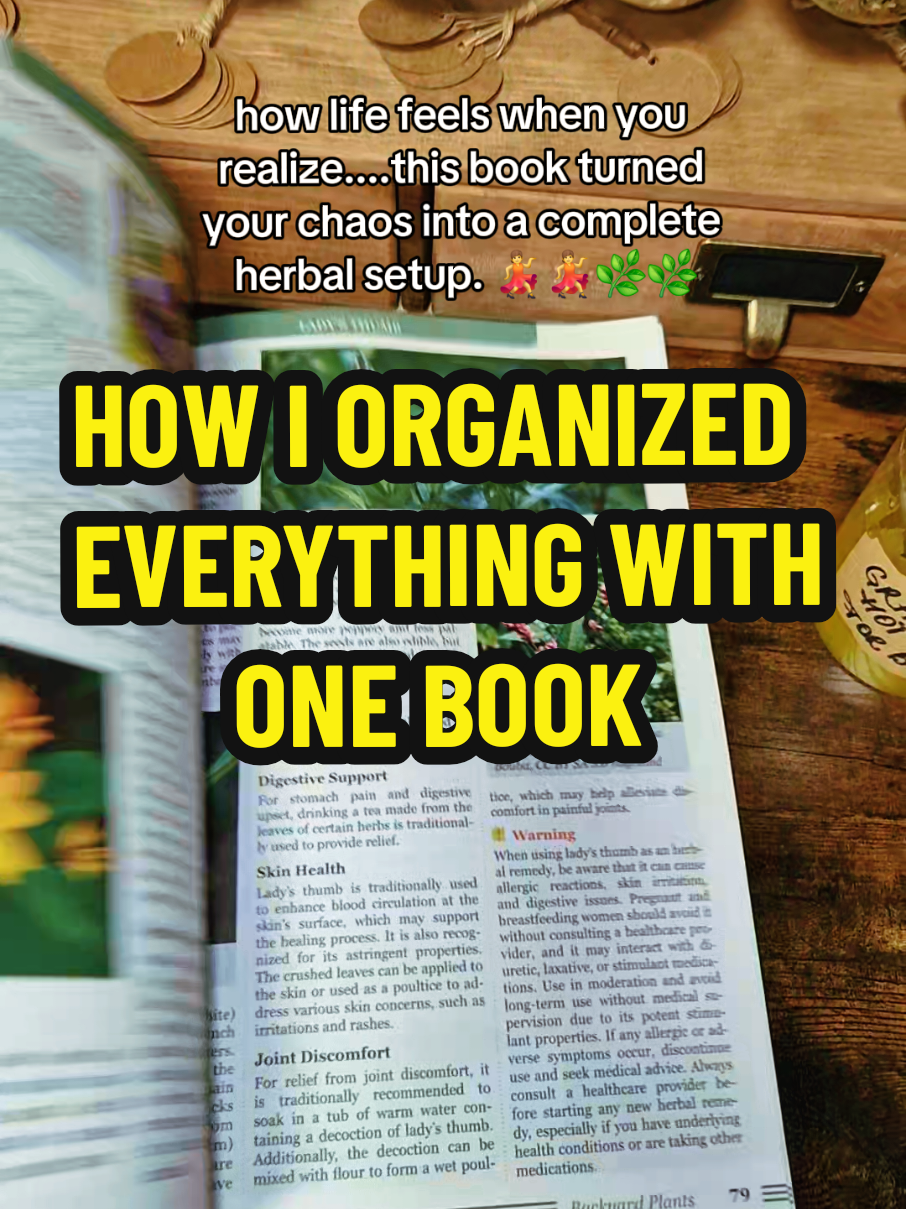 From jars everywhere to a full herbal system 🌿 The Forgotten Guide to Plant Remedies = my apothecary bible. Grab yours in the TikTok Shop – now 14% off!⬇️⬇️  #HerbalTok #HerbShelf  #PlantMedicine #witchtok #witchtoker 