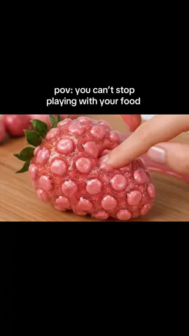 😳 🍓 #asmrsounds #asmr #strawberry 