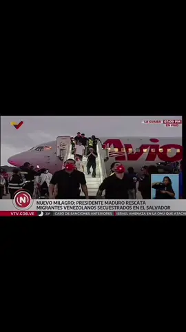 Regresan a Venezuela los 252 venezolanos secuestrados en el cecot en El Salvador!!! Video histórico!!! #venezuela #cecot #milagro #venezuela 