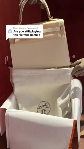 Replying to @mario l the answer is No lol our wishlist is complete anything else offered is a plus #hermes #unboxing #luxury #mensfashion #birkin #hermeskelly #hermesbag 