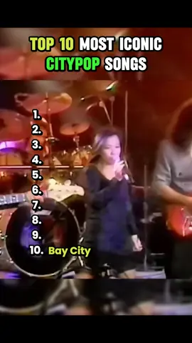 What is in the Top 5 🤔 The most iconic citypop songs! #citypop #jpop #songs #throwbacksongs #top10 