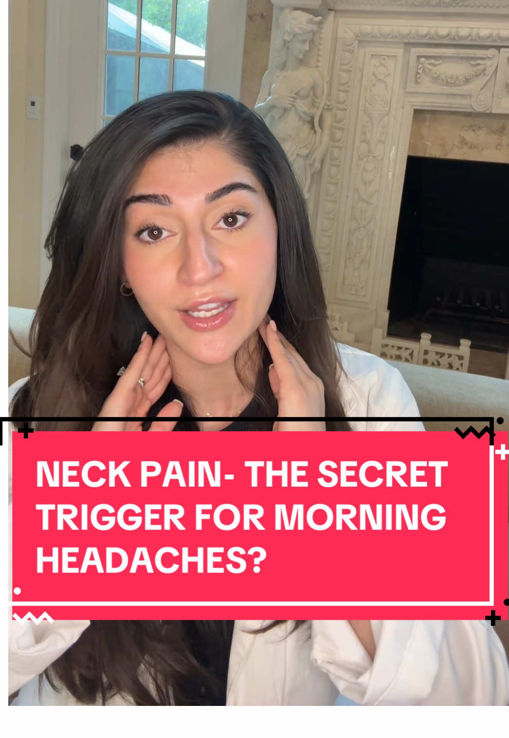 Why neck pain could be the cause of your morning headaches! 🧠 #neurology #migraine #headache #medicine #neckpain 