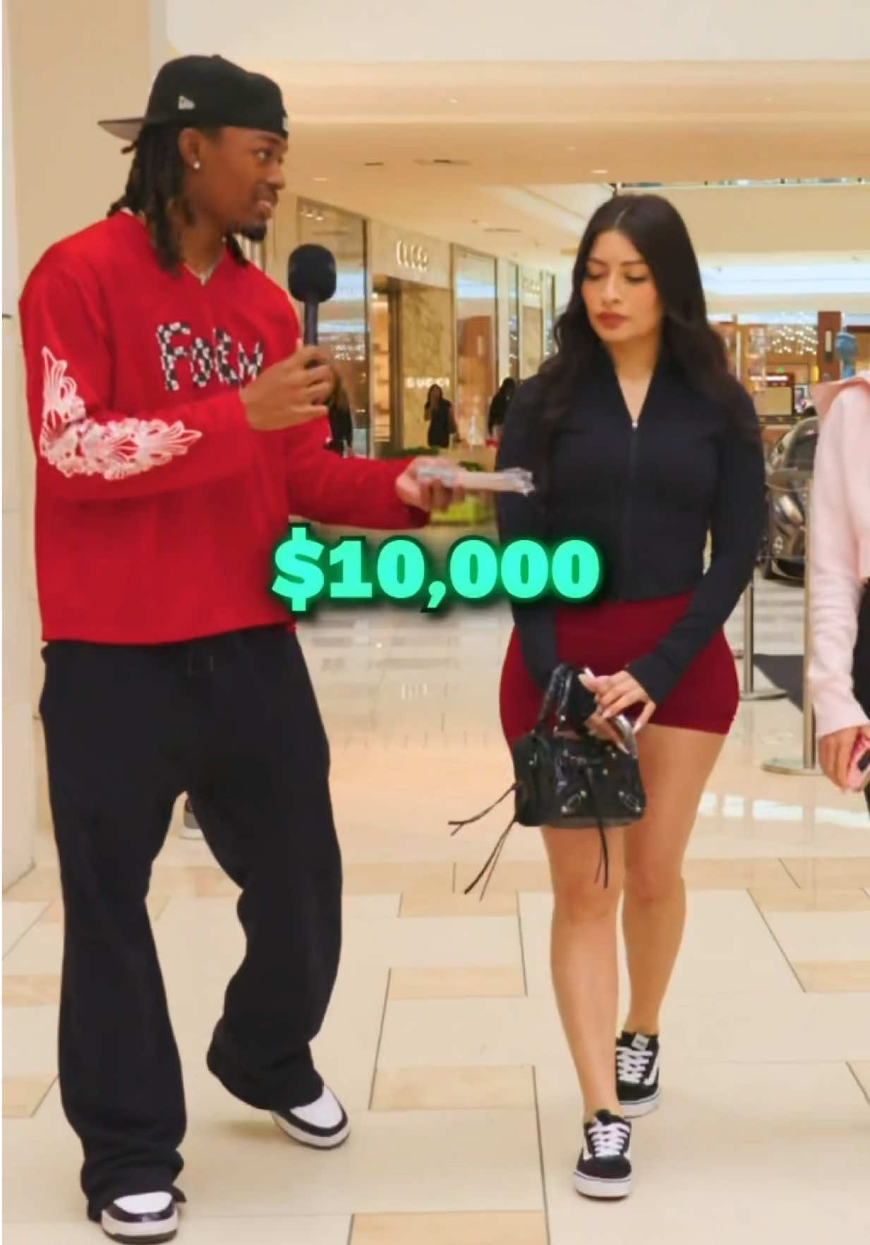 They left him for a $10,000 shopping spree 😳
