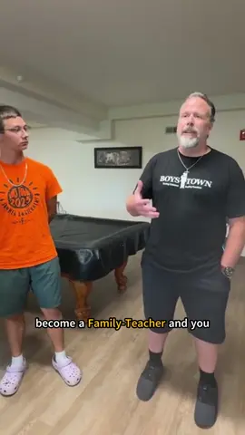 At Boys Town, family is at the heart of everything we do — and that includes our team. As a Family-Teacher, you live and work with youth in our Family Homes, helping them grow and heal in a safe, supportive environment. If you have a heart for kids, including your own, we welcome you to bring your family and be part of ours. 💛 Apply today via boystown.org/careers #hiring #boystown #boystownnebraska #fatherflanagan #nonprofit