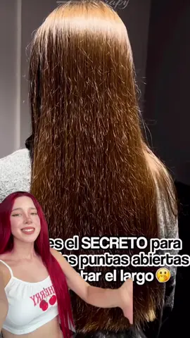 Quitando las puntas abiertas 😯 #beauty #hair #viral 