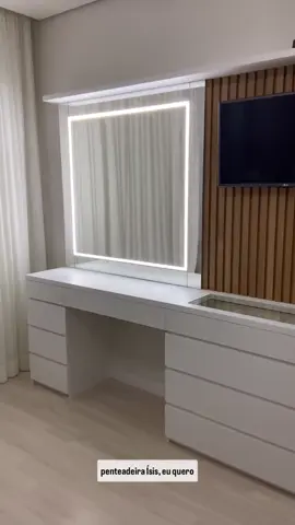 Penteadeira Ísis 😍 🚛 Entregas para RJ e SP. ✨ Personalizamos cores, medidas e modelos. 📨 Entre em contato pelo WhatsApp (22) 97401-1368. #penteadeira #camarim #maquiagem #penteadeiracamarim #moveisplanejados