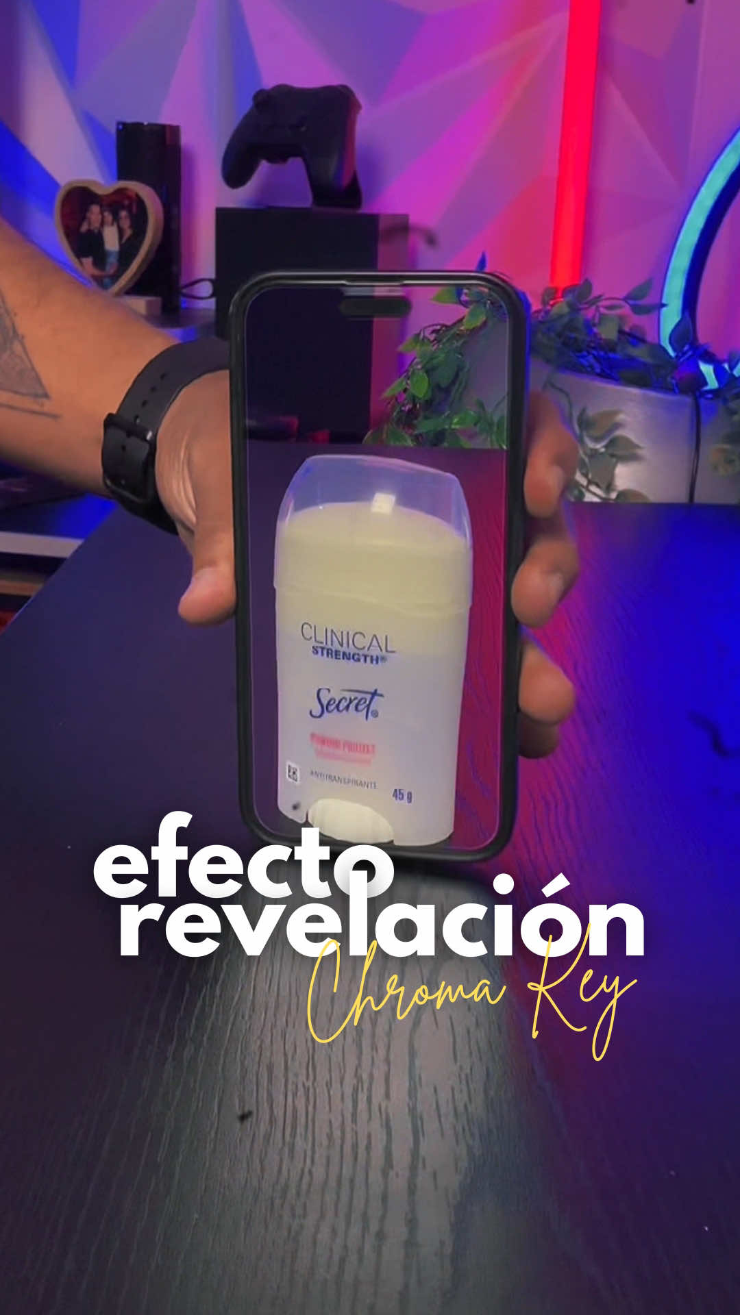 Aprende a hacer este efecto de revelación brutal en CapCut para mostrar tus productos! 🚀 Lo hicimos usando Chroma Key en el teléfono! Inténtalo ahora 🤯
