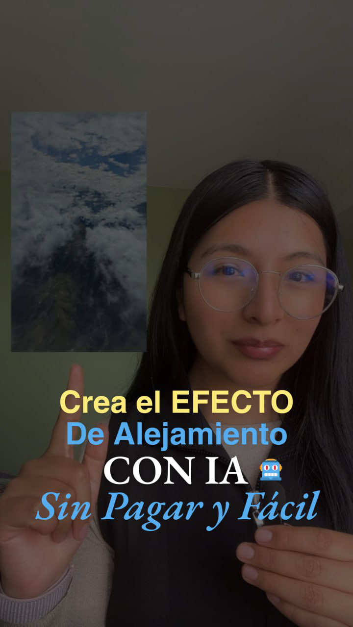 ¡Aprende a crear el efecto de alejamiento en tu celular con IA, gratis y fácil! 🎬📱 #Tutorial #EfectoDeAlejamiento #ZoomOut #IAGratis #CreaConIA