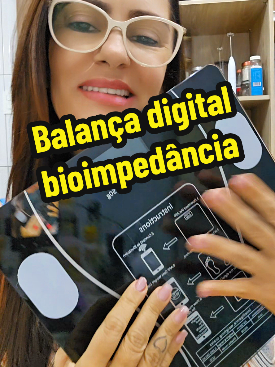 Balança digital Bioimpedância por menos de 30,00, adquira a sua no link desse vídeo #balancabioimpedancia #saude  #peso #tiktokshop #nickymachado 