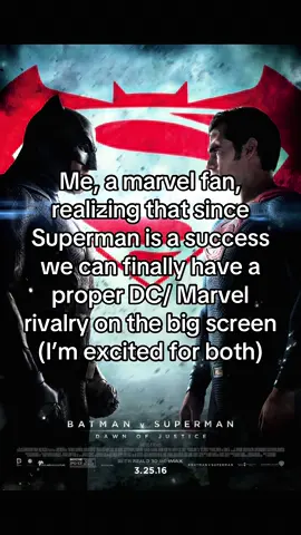 These two universes running side by side boutta be PEAK #superman #dc #marvel #marvelstudios #dcu #jamesgunn #explore #trending #fyp #mcu 