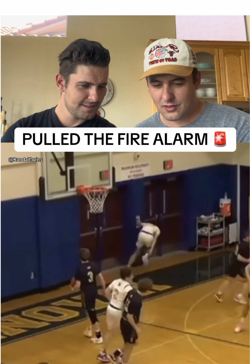 PULLED THE FIRE ALARM‼️🚨😭#fyp #sports #explore #funny #foryoupage 