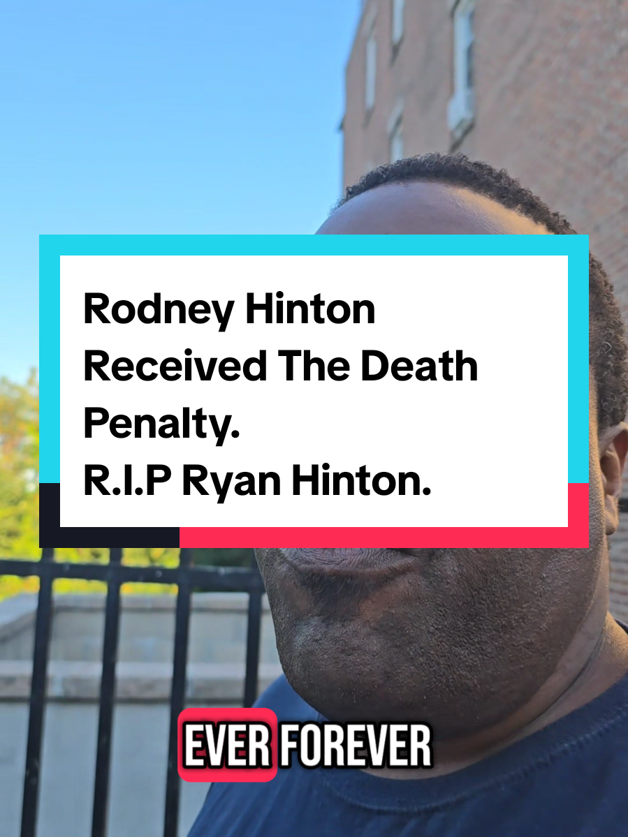 Rodney Hinton Received The Death Penalty. R.I.P Ryan Hinton. #rodneyhintonreceivedthedeathpenalty #ripryanhintpn #justiceforrodneyhinton #savethechildren #rodneyhinton #ryanhinton #freerodneyhinton #rodneyhintonmovement #deathpenalty #cincinnati #standtogether #strengthinunity #liveincentiveprogram #liverewards #freestylerap #rap #fyp 