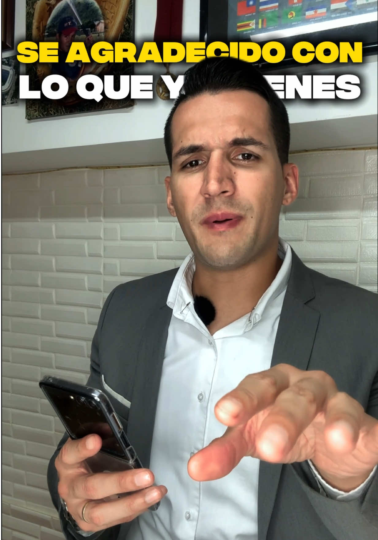 Agradece lo que tienes, mientras construyes lo que quieres. #finanzaspersonales #educacionfinanciera 