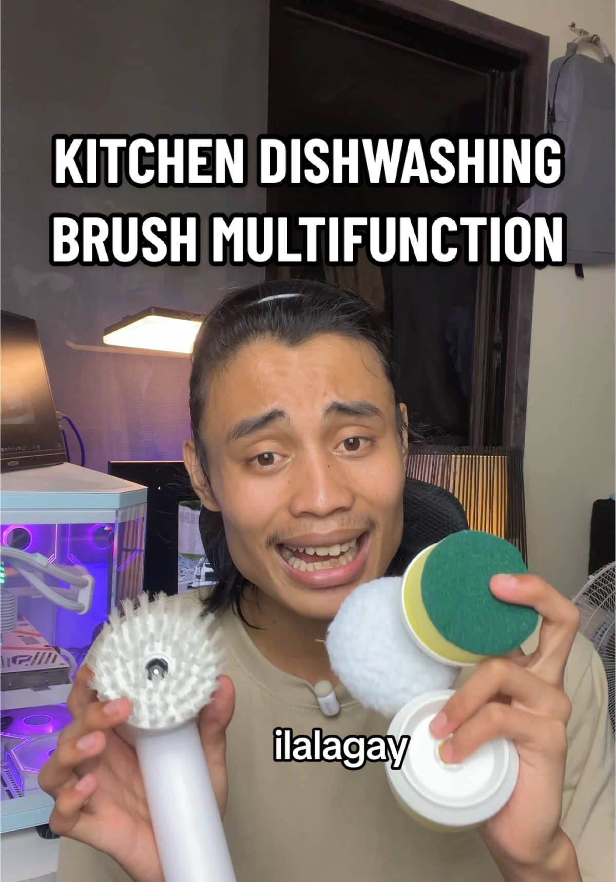5IN1 Electric Cleaning Spin Scrubber Brush Kitchen Dishwashing Brush Multifunction #multifunctioncleaningbrush #KitchenHacks #dishwashingbrush #musthave #kitchensink 