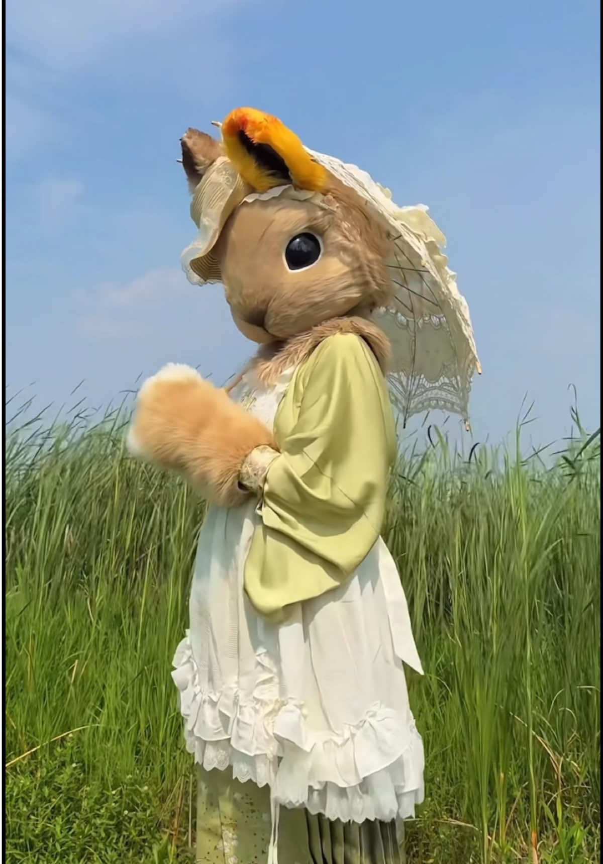 It’s a good day! #fursuit #china #furry #cute #xiaohongshu
