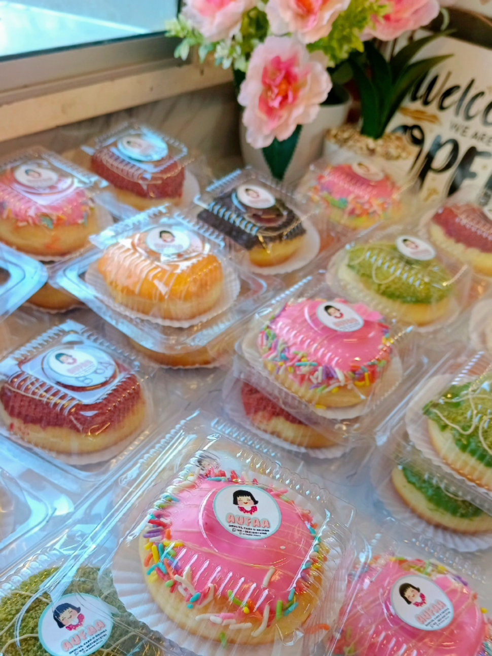 Donat 1 pcs kemas mika santuan 🫶 info pemesanan bisa langsung Wa ya (082140913785)  #donattulungagung #viraltiktok #kulinertulungagung #aufaa_donuts #donatultahtulungagung #fypシ #tulungagung24jam #tulungagunghitss #xyzbca #fyyyyyyyyyyyyyyyy 