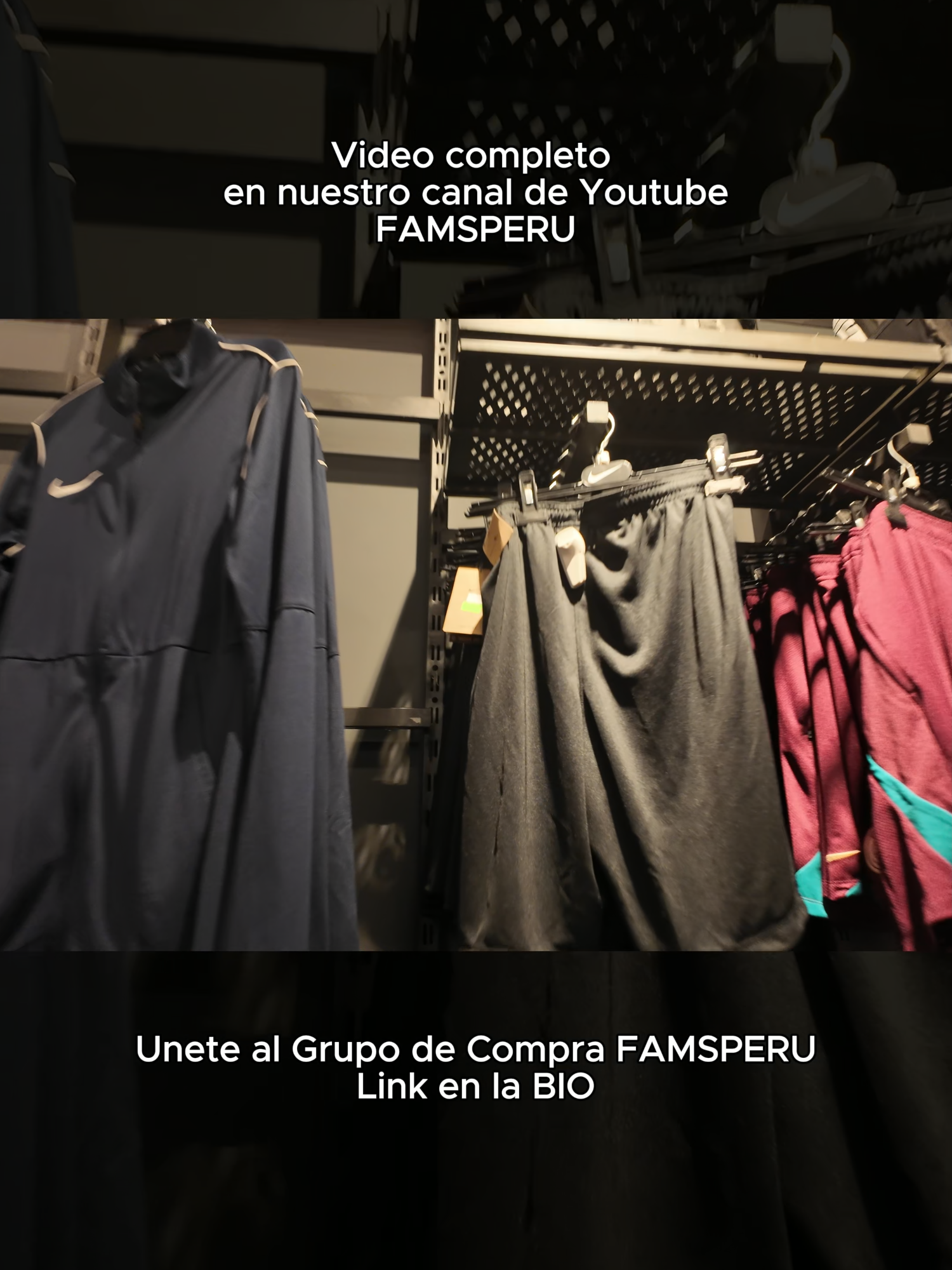 Esto NO lo esperas en NIKE CHIMU 😱 📲 Únete a nuestro grupo de WhatsApp #famsperu #nikeoutlet #zapatillasoriginales #lima