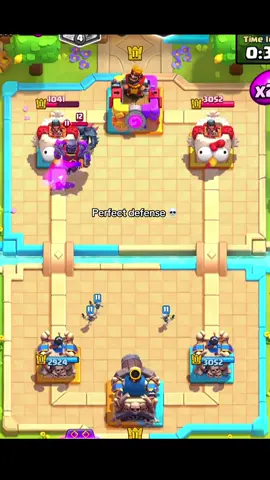 Perfect defense  Mohamed light #clashroyale #win#roket 