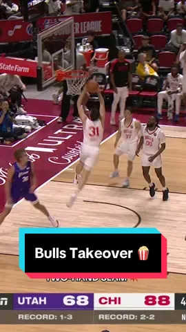 @Chicago Bulls taking over the court 🙌🤯 #NBA #Basketball #Yuki #Bulls #YukiKawamura 