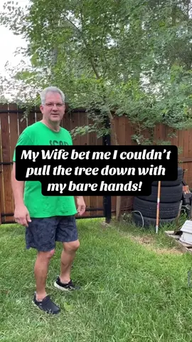 Gentlemen - This is how to lose a bet with style! #yardwork 