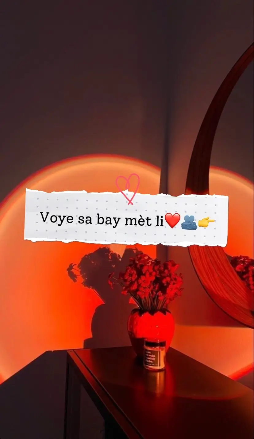 Voye sa bay mèt li #haitiantiktok #haiti #viralvideo #pourtoi #Relationship #100k #foryoupage #Love 