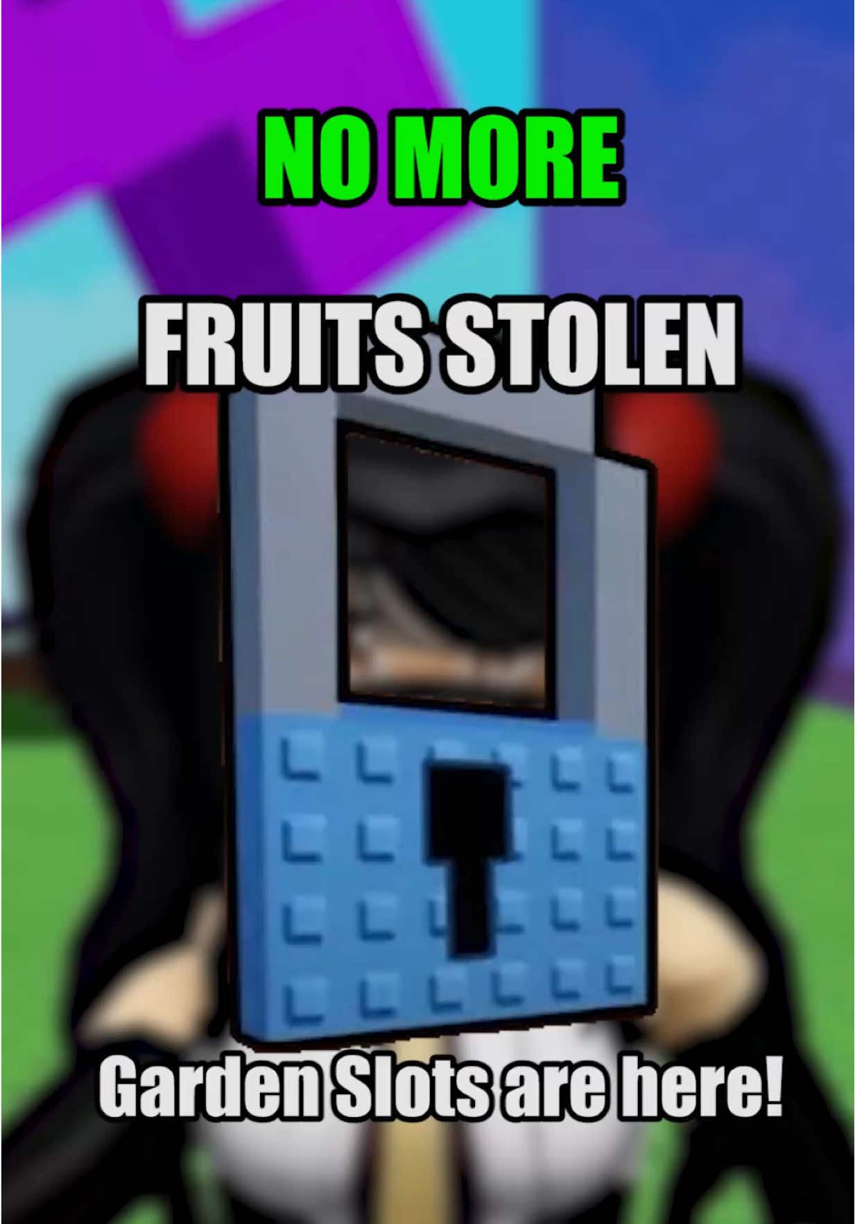 Finally no more Stealing! Garden save slots update #growagarden #roblox #fyp #growagardenupdate 