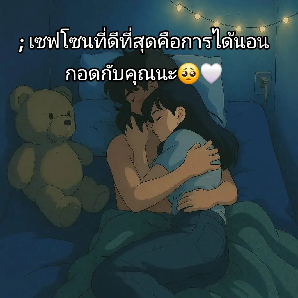; เซฟโซนที่ดีที่สุดคือการได้นอนกอดกับคุณนะ🥺🤍 #ดันขึ้นฟีดที 