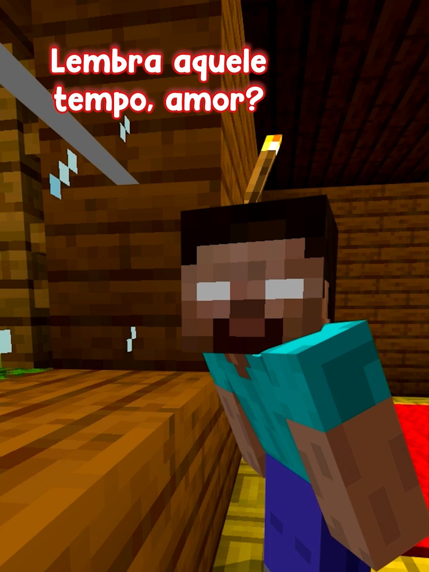 será que deu certo?? 🤨🤔 #Minecraft #minecraftmemes