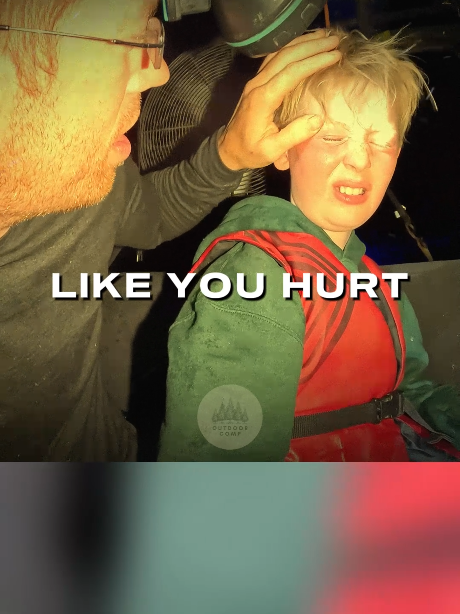 Never underestimate the power of a fish slap! #outdoorboys #camping #thoughts