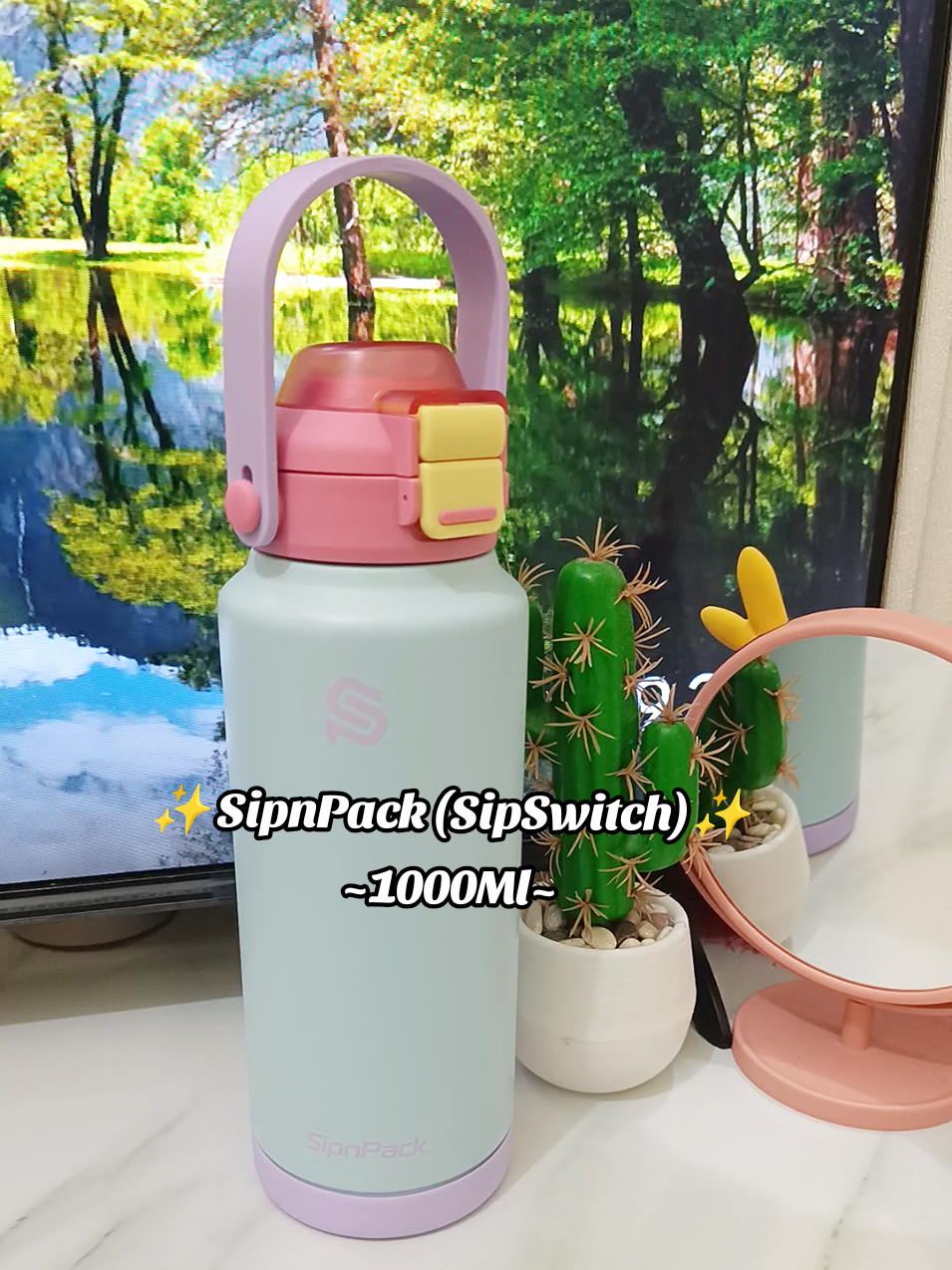 🌱Free Spons pembersih & sikat sedotan🌱 💕 #Tumbler #tumblr #botolminum #tahanpanasdingin #tempatminum 