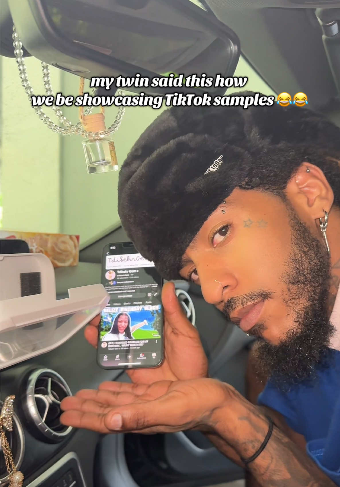 😂😂😂 wait for it yall !!!  this was like the 5th take!!! 🎬 @Sprayyolo 🔥🚀 #tiktoksamples #tiktokshop 