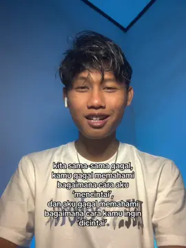 sebenarnya bisa saja kita saling memahami dan mengerti, tapi sayangnya, kita memilih asing.