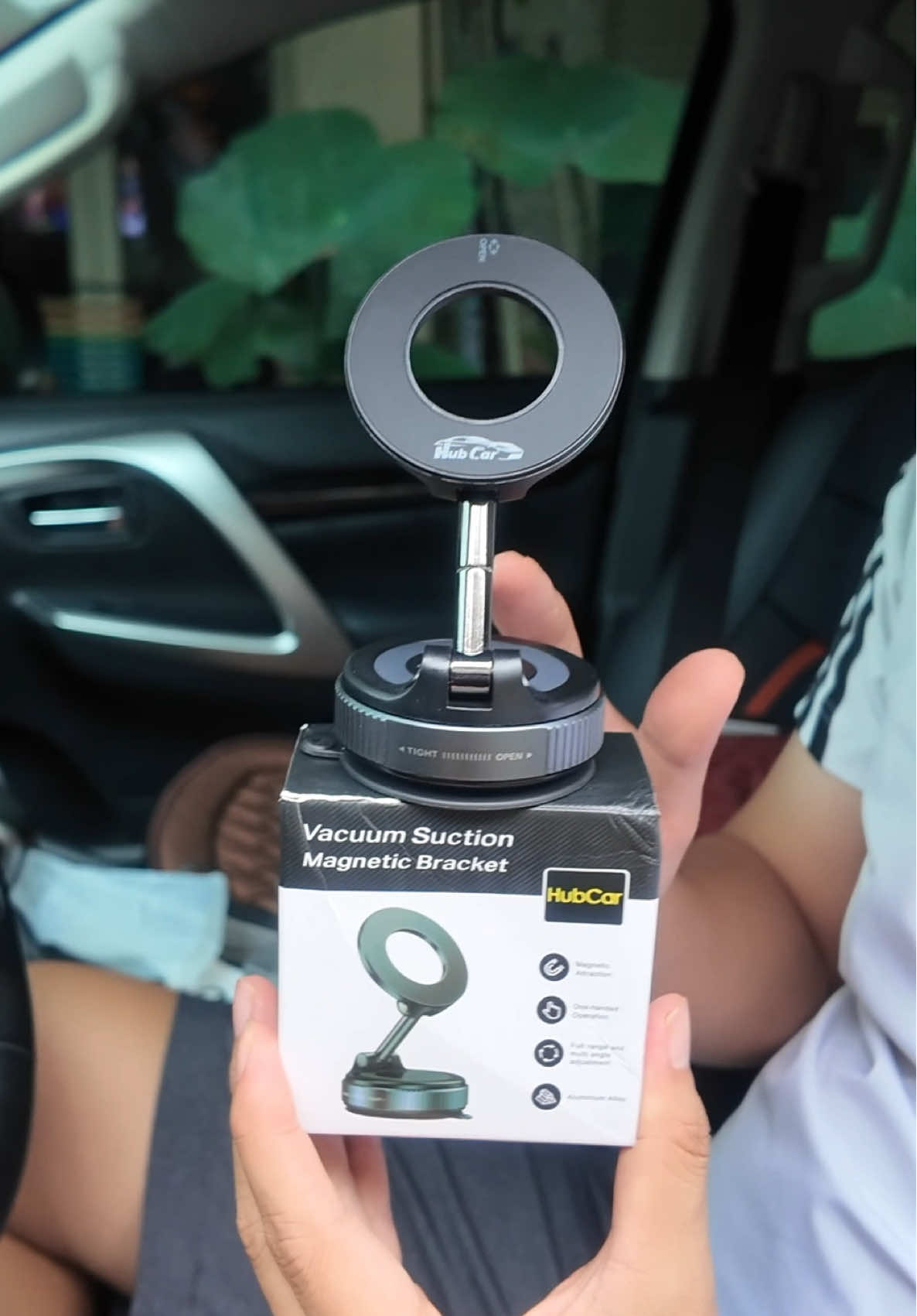 Giá đỡ magsafe giờ đa năng mà lại quá nhỏ gọn #anhthereview #phukienoto #giadodienthoaioto #giadomagsafe #hubcar 