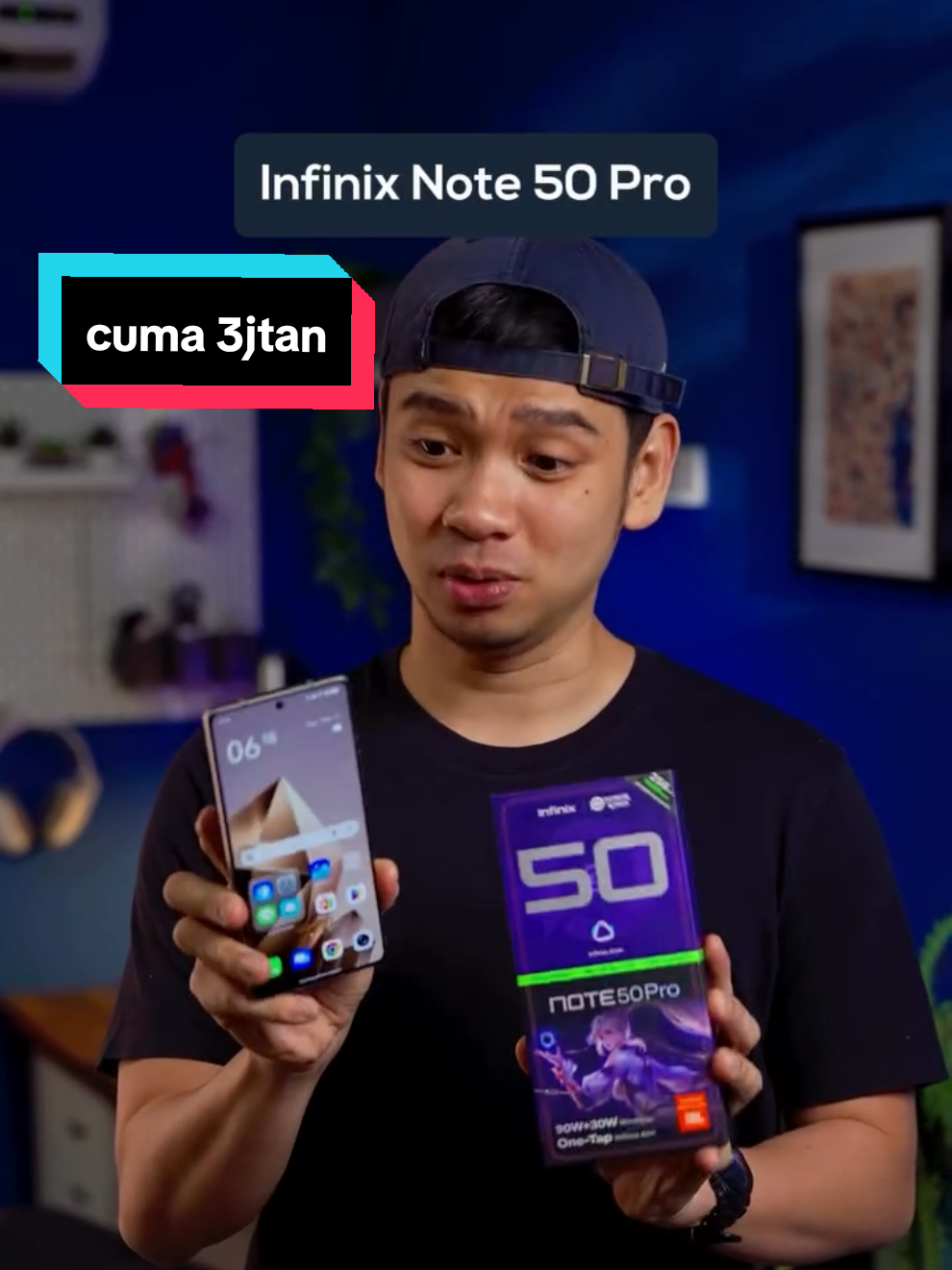 Membalas @prot.prot69Hp spek mewah cuma 3jt? Infinix note 50 pro jadi rekomendasi 🔥🔥🔥 #infinix #gadgetin #review #note50pro #viral #reviewjujur 