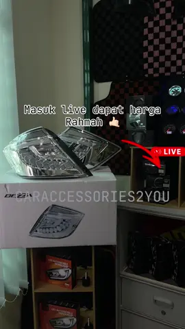 Jangan lupa join Live!  #fyp #fypシ #fyppppppppppppppppppppppp #aksessorikereta #caraccessories #aksessorikeretamurah #viral #tiktokviral #karpetkereta #coilmat 