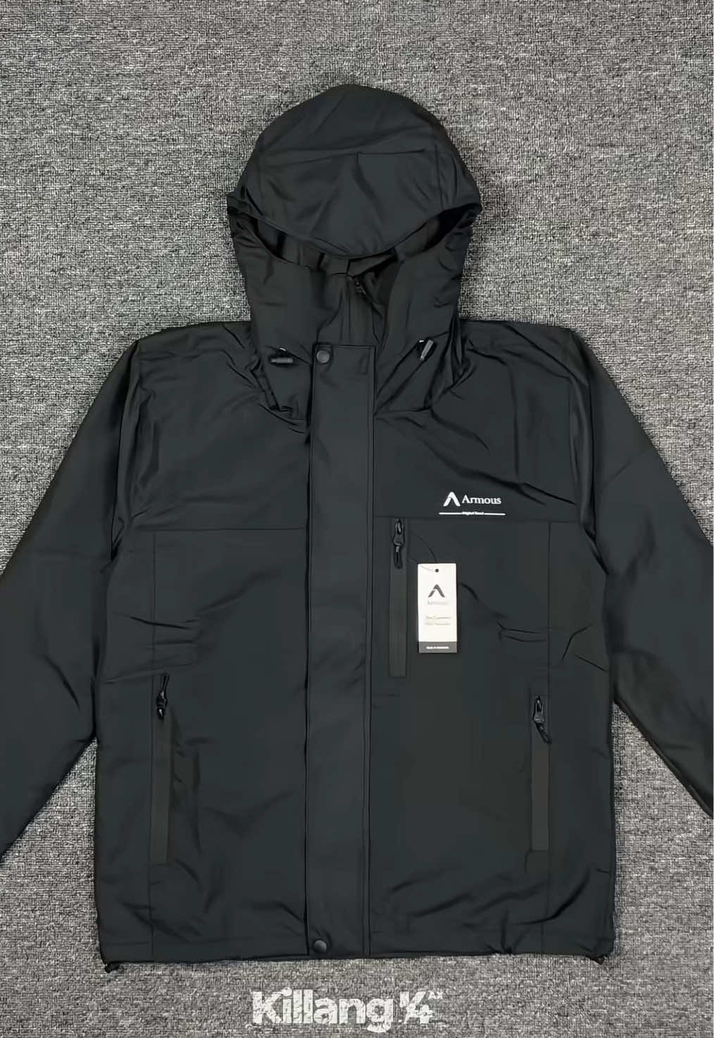 Rekomendasi Jaket Gorpcore Waterproof Pria Armous #jaketgorpcore #jaketwindbreaker #jaketoutdoor 