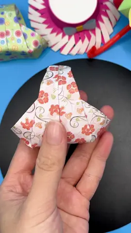 Tiny paper basket made by folding paper only! #MiniBasket #PaperFolding #DIYOrigami #CraftTok #PaperCraft #NoGlueNeeded #EasyCrafts #OrigamiTutorial #TinyThings #diywithmaya 