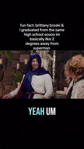 brittany broski senior year 🤝me freshman year #davidcorenswet #brittanybroski #superman #royalcourt #trending #viral #fyp 