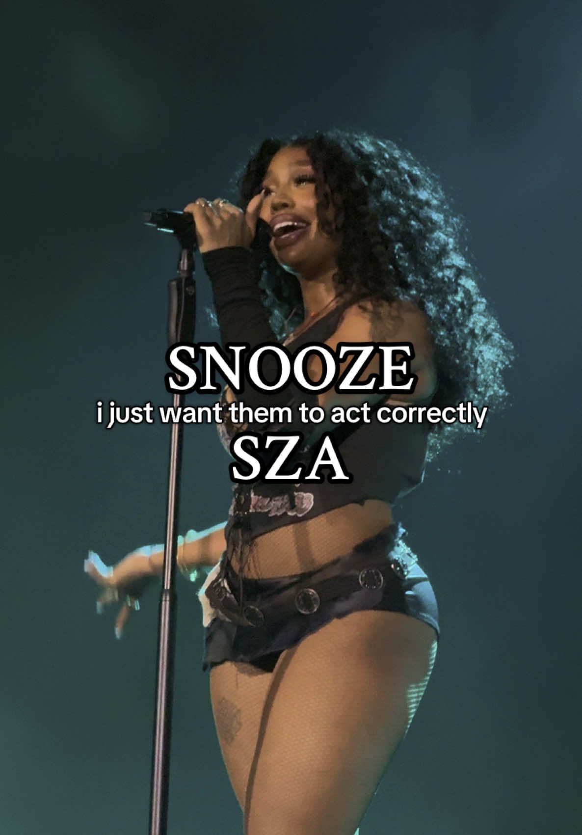 snooze live in philly 🫶 @SZA #sza #szasos #snooze #rnb #gnxtour 