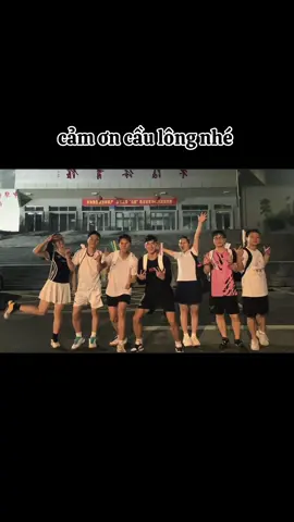 Cảm ơn cầu lông nha  #badminton #caulong 