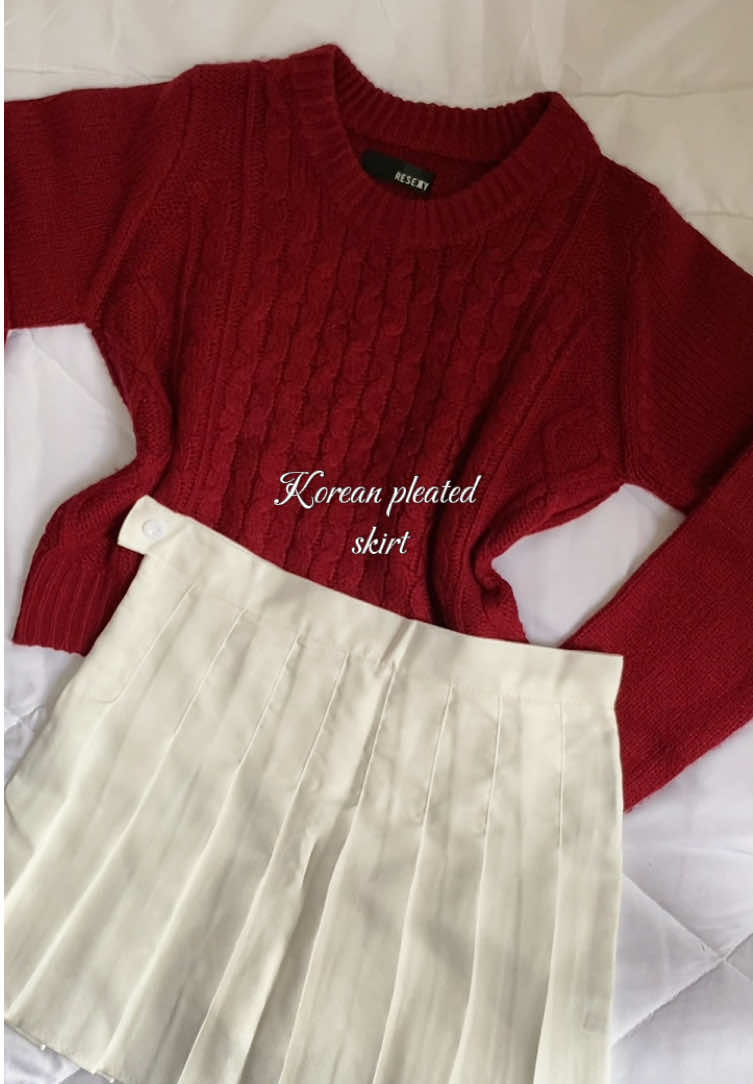 #koreanpleatedskirt#skirtwithcyclingshorts #OOTD#TikTokFashion#fyp